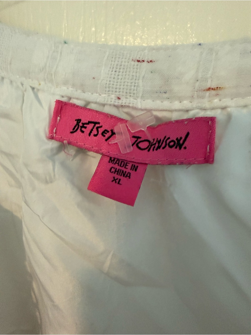 Betsey Johnson White Eyelet Maxi Dress - Picture 3 of 5